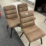 3x Eetkamerstoel Roel, Microvezel, taupe